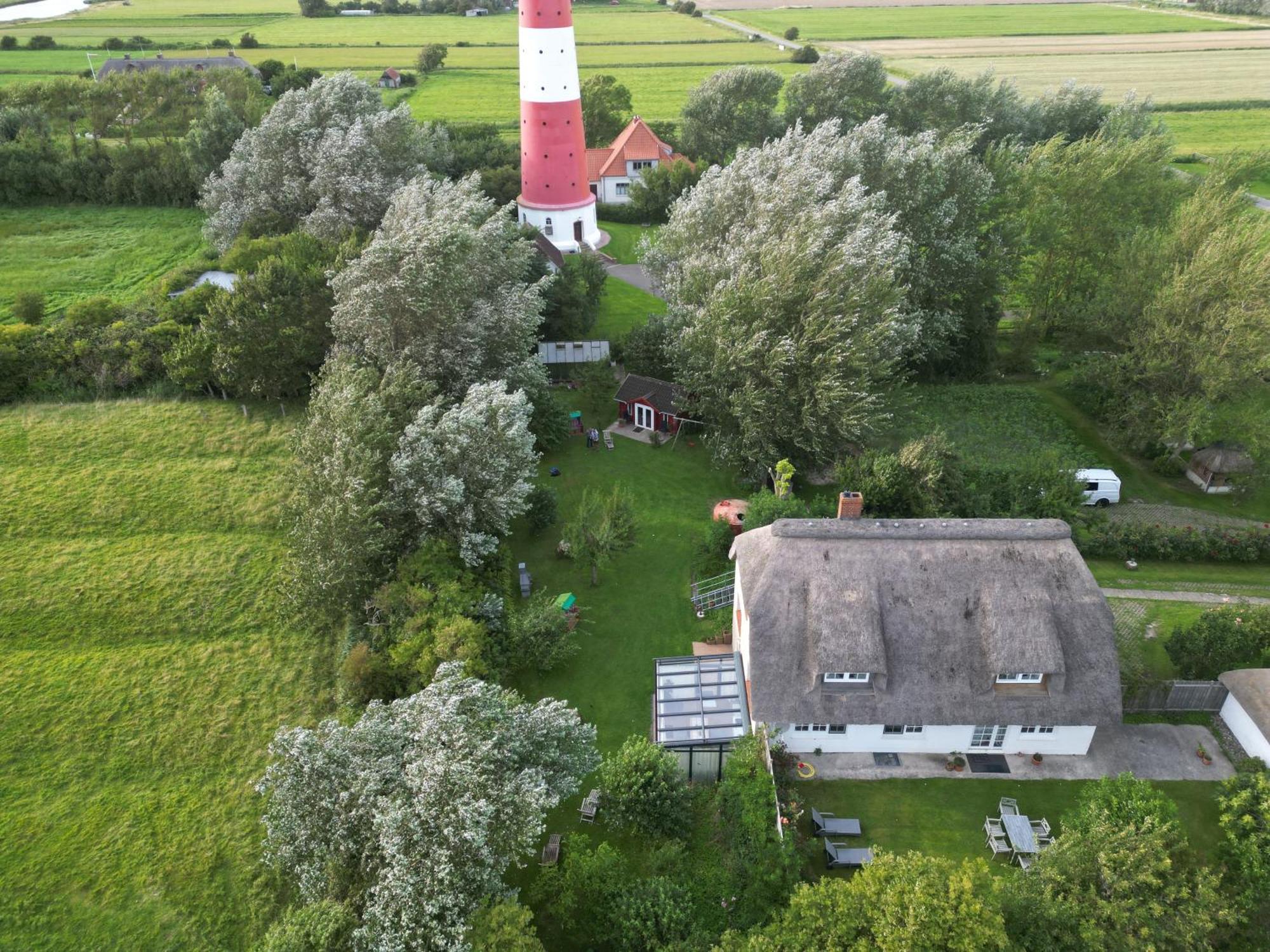 Apartamento Haus Am Leuchtturm Pellworm Exterior foto